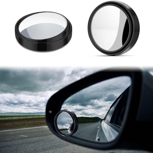 BlindSpot: 360° Wide-Angle Convex Blind Spot Mirrors, HD Glass Stick-On Side Rear View Mirrors for Cars, SUVs & Trucks (Pack of 2)