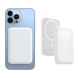 MagPod: Slim MagSafe Battery Pack with Lightning port, Portable Wireless Power Bank with Qi wireless Charging & Magsafe Support