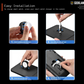Dockit: 2-in-1 Wireless Charging Pad for iPhone & Apple Watch – Nightstand Mode & Qi Compatibility with Fast Charging in a Sleek Minimal Design