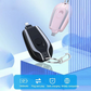 Klyp: 1500mAh Keychain Power Bank(1500mAh) Compact Emergency Charger with Built-In Connector for iPhone & Type-C Devices, Pocket-Friendly & Rechargeable