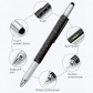 Mech: 5-in-1 Multifunction Tool Pen, Ballpoint Pen with Screwdriver, Touch Stylus, Ruler, Spirit Level & Multi-Tool Functions for Everyday Use & Gifting