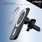 CarMeg: 15W Fast-Charging Magnetic Car Mount with 360° Rotation, Wireless Phone Holder for Car AC Vent with Secure Lock & Universal Smartphone Compatibility