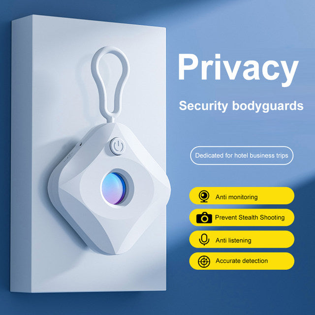 SpyBye: Compact Spy Camera Portable Privacy Protection Scanner for Hotel Rooms, Changing Areas & Rental Home Inspection