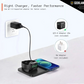 Dockit: 2-in-1 Wireless Charging Pad for iPhone & Apple Watch – Nightstand Mode & Qi Compatibility with Fast Charging in a Sleek Minimal Design