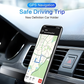Maglo: Magnetic Universal Car Phone Mount, Strong Magnet Mobile Holder with Secure Grip & Easy Installation for All Smartphones