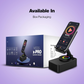 Luvo: 3-in-1 Foldable Phone Stand with Bluetooth Speaker & 360° Rotation, Portable Desk Holder with Wireless Audio, Hands-Free Viewing & Compact Travel-Friendly Designea