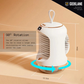 CoolMate: Premium Quality Portable Cooling Fan & Humidifier, 3 Speeds, 280ml Mist, Night Light, 90° Rotation, USB Rechargeable (3600mAh) for Personal Cooling.