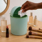 MiniBin: 1.2L Cute Mini Flip-Lid Desk Dustbin, Compact Tabletop Trash Can for Study Desk, Kitchen Sink, Car, Bathroom & Bedside Use
