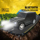 BassWagon: Rugged G Wagon Inspired Design Big Size Solar-Powered Bluetooth Speaker with Portable Wireless Speaker with Flashlight, USB, FM Radio & Outdoor-Friendly Build (colour may vary)