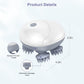 Relivo: Portable 3-Speed Scalp Massager with 96 Kneading Nodes, Handheld Head Massager for Relaxation, Stress Relief & Hair Growth Support