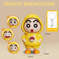 Chan: Crayon Shin-Chan Rotating Face Keychain | Cute Anime Mood Switcher Keyring Charm for Bags, Keys & Collectible Fans