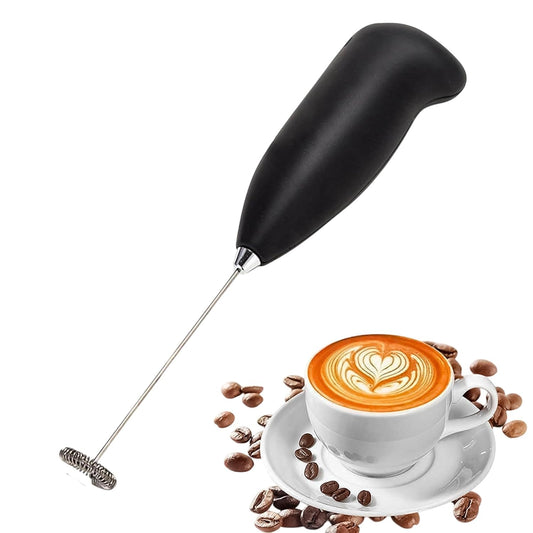 Frothi: Portable Handheld Coffee Frother for Latte, Cappuccino & Beverages, High-Speed Electric Milk Frother with Stainless Steel Whisk
