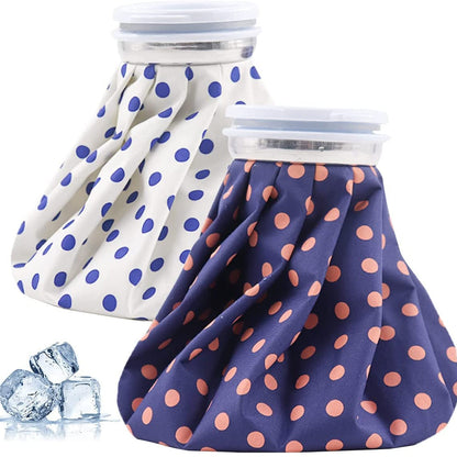IceMate: Reusable Cold Compress Bag, 9-Inch Leak-Proof Ice Pack for Pain Relief, Swelling, Sports Injuries, Cramps & First Aid Therapy