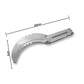 Slicey: 3-in-1 Stainless Steel Watermelon Cutter, Easy Grip Slicer Tool for Perfectly Cutting Melons, Cantaloupes & Pineapples with Precision & Speed
