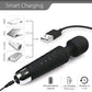 Mora: Rechargeable Waterproof Personal Body Massager, Handheld Cordless Wand with 20 Vibration Modes & 8 Speed Levels for Full Body Stress Relief, Relaxation & Muscle Recovery
