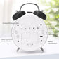 Wakee: Retro LED Alarm Clock with Twin Bells – Extra Loud Battery-Powered Clock for Heavy Sleepers, Stylish Wake-Ups & Desk or Bedroom Decor