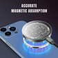 SlimQi: Super Slim Wireless Charging Pad Fast Qi Wireless Charger with Super Strong Magnets, Tempered Glass & Futuristic Design