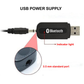 BluSync: Bluetooth Audio Receiver Adapter for Car Head Unit, Wired Speakers & AUX Devices, Wireless 3.5mm AUX Receiver