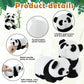 SnugBoo: Cute Panda Slap Bracelet, Soft Cuddly Wrist Hug Toy for Kids & Cute Aesthetics, Perfect Gift for Birthdays, Christmas & Surprise Gifts