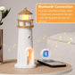 Beacon: Lighthouse Moonlight Projection Lamp with Bluetooth Speaker & Remote, Dimmable LED Night Light, Cute Moon Glow Table Lamp for Bedroom, Kids Room & Unique Gifting