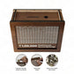 DreamBank: Wooden Savings Bank with Visual Tracker – Daily Motivation Piggy Bank for Goal Saving, Habit Building & Gifting