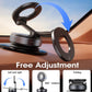 MagStik: Magnetic Vacuum Suction Phone Mount, 360° Rotating Car Phone Holder with Hands-Free Secure Grip for Dashboard, Windshield, Gym & Mirror