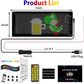 Pixy: RGB LED Matrix Display Panel with App & Remote Control, Flexible Pixel Sign Board for Cars, Rooms, Offices & Custom Scrolling Messages (7" × 3")