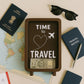 DreamVault: Wooden Travel Fund Savings Box with Count, Decorative Suitcase Piggy Bank for Vacation Goals, Coins & Notes, Perfect Gift for Kids & Adults