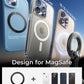 MagStik: Magnetic Vacuum Suction Phone Mount, 360° Rotating Car Phone Holder with Hands-Free Secure Grip for Dashboard, Windshield, Gym & Mirror