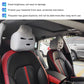 Mugz: Car Seat Mask Headrest Covers (Set of 2) – Universal Fit for Car Interiors, Powerful Decoration & Headrest Protection
