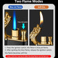 Dragor: Windproof Double-Jet Flame Torch Lighter with Dragon Design, Refillable Butane Gas Metal Lighter for Cigars, Cigarettes & Unique Gifting for Men
