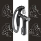 Grippy: Adjustable Hand Grip Strengthener with Built-In Counter, 10kg to 100kg Resistance Trainer for Wrist & Forearm Muscle Building