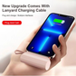 Pocky: Mini 5000 mAh Pocket Power Bank with Built-In Cable for Android, iPhone & Devices