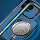 SlimQi: Super Slim Wireless Charging Pad Fast Qi Wireless Charger with Super Strong Magnets, Tempered Glass & Futuristic Design