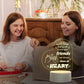 Scribbly: 3D Heart-Shaped LED Message Board – Erasable Acrylic Night Lamp with Marker Pens for Gifting, Desk Decor & Personalized Love Notes