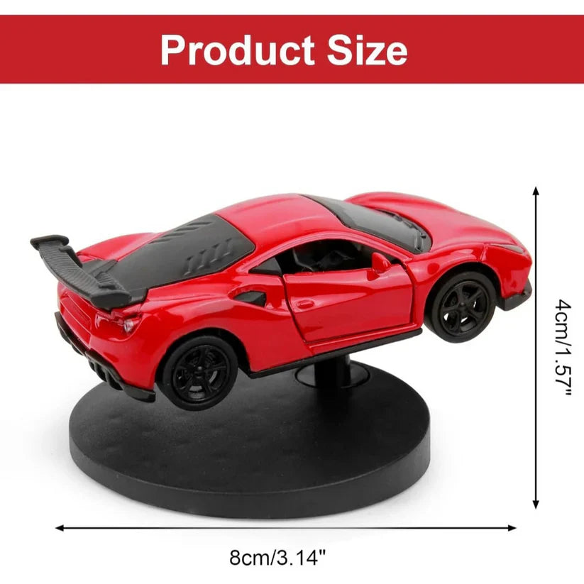 Skiddy: Dashboard Drift Car Decor with Openable Doors for Car Interior & Enthusiasts