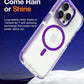iPhone 14 Yellow Resistant Transparent  Back Cover With MagSafe Charging