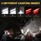 WorkLight: Rechargeable LED Work Light with Magnetic Base & 360° Folding Design, 5 Lighting Modes, Hook & Portable Torch for Car Repair, Camping & Emergency Use