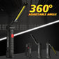 WorkLight: Rechargeable LED Work Light with Magnetic Base & 360° Folding Design, 5 Lighting Modes, Hook & Portable Torch for Car Repair, Camping & Emergency Use