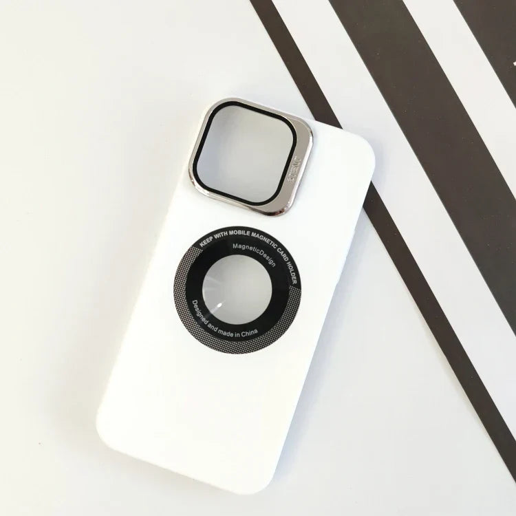 iPhone 15 Back Cover With MagSafe Charging and Camera Protection Stand