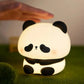Bunbun: Adorable Color-Changing Silicone Night Panda Lamp – Soft Touch LED Light with Rechargeable Battery & Cozy Glow