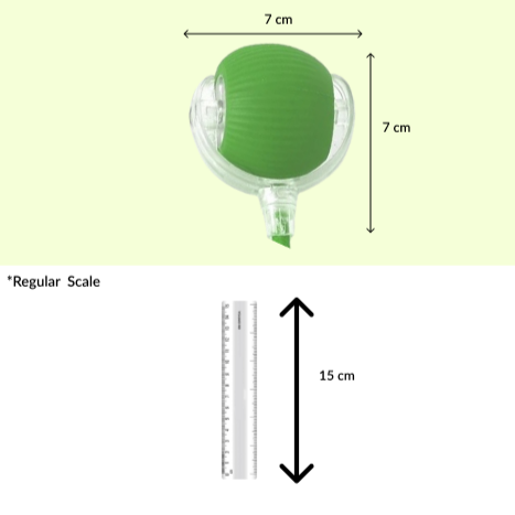 Rollie: Motion Ball for Cats & Dogs, Self-Rotating Rechargeable Pet Toy with Auto Rolling Action & Light-Up Surface for Indoor Play & Chase