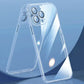 iPhone Never Yellowing Silicone Transparent Back Cover with Camera Protection