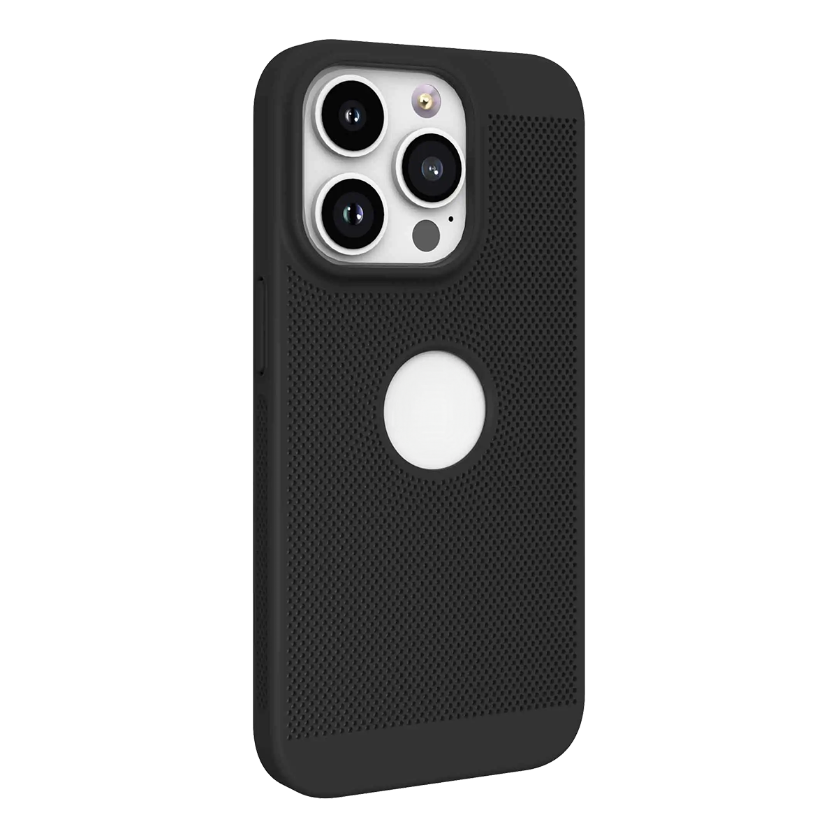 Heat dissipation iPhone Back Cover With Apple Brand Showoff