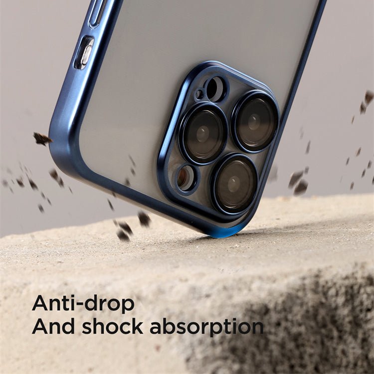 iPhone Never Yellowing Silicone Transparent Back Cover with Camera Protection